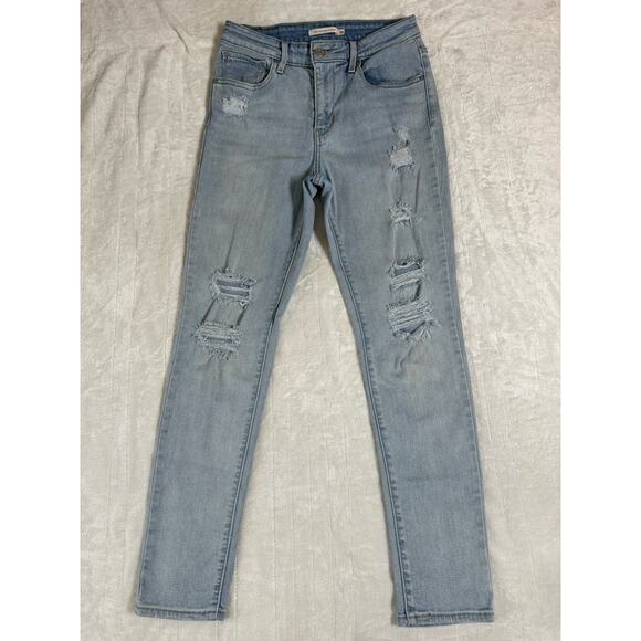 Levi's Strauss & Co Women's 721 High Rise Skinny Size 28 USED - Picture 2 of 8